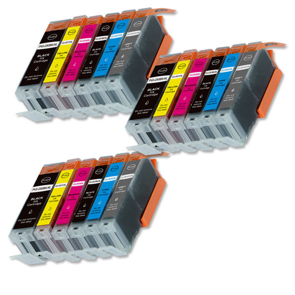 18 New Ink Cartridges with chip for Canon PGI-250 CLI-251 MG6320 MG7120 MG7520