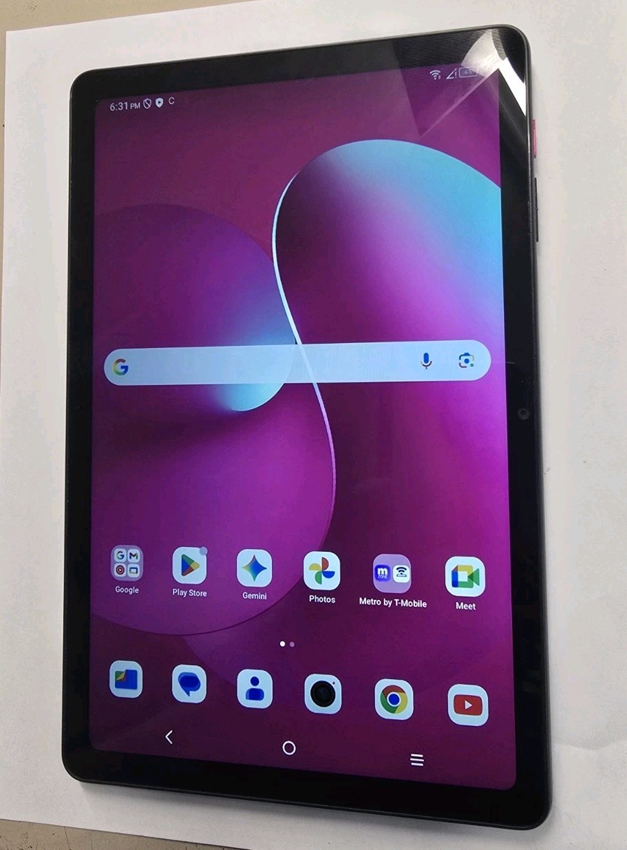 T-Mobile Revvl Tab 2 – 64GB – Slate Gray – Black – Android 15 – 10.36″ Tablet