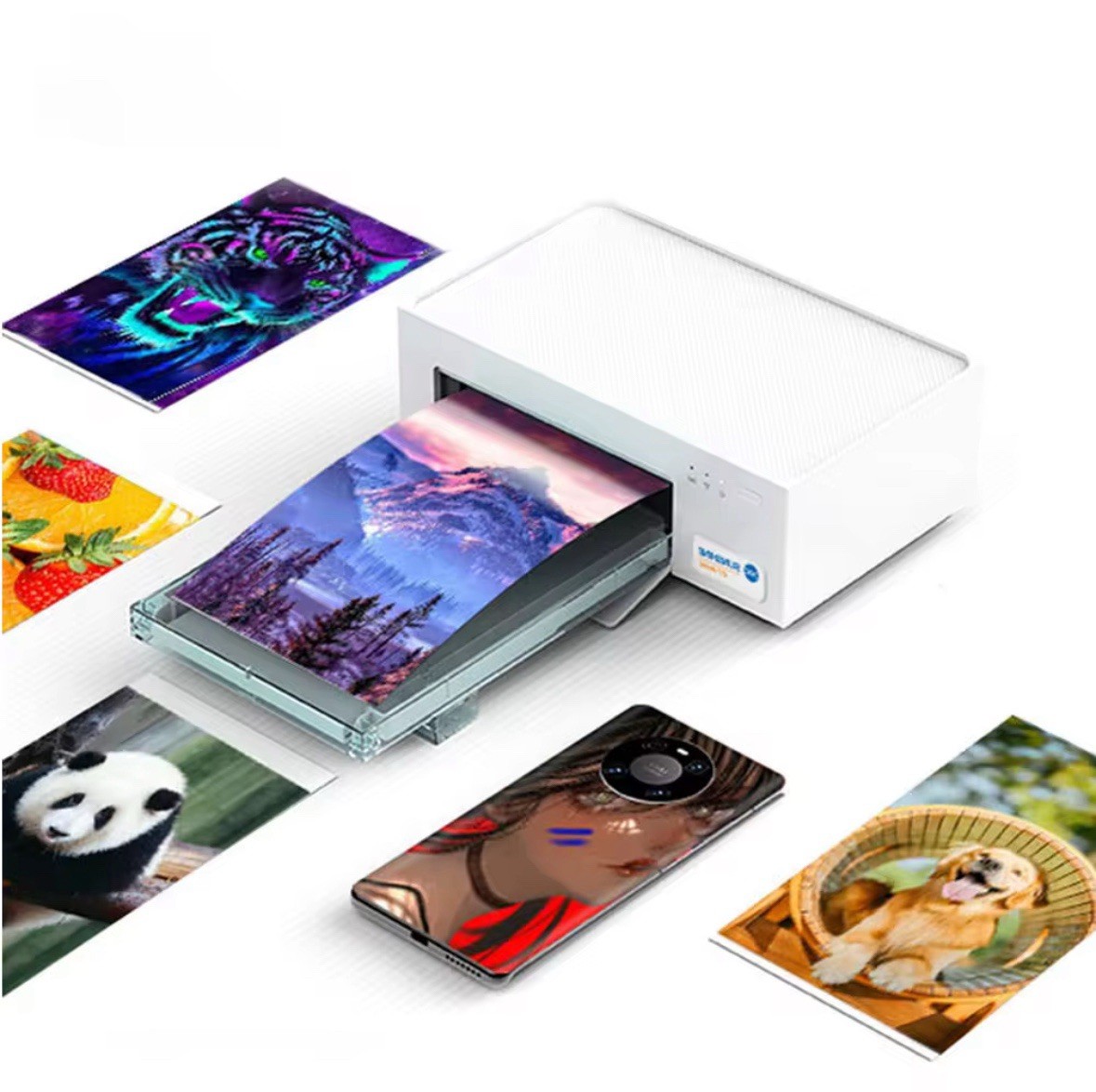 SUNSHINE C1 mini Wireless Portable Thermal Color Printer 300 x 300 DPI