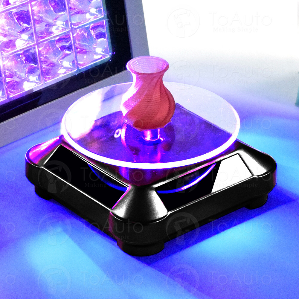 LED UV Resin Curing Light Solidifying Rotating Display Stand for SLA 3D Printer