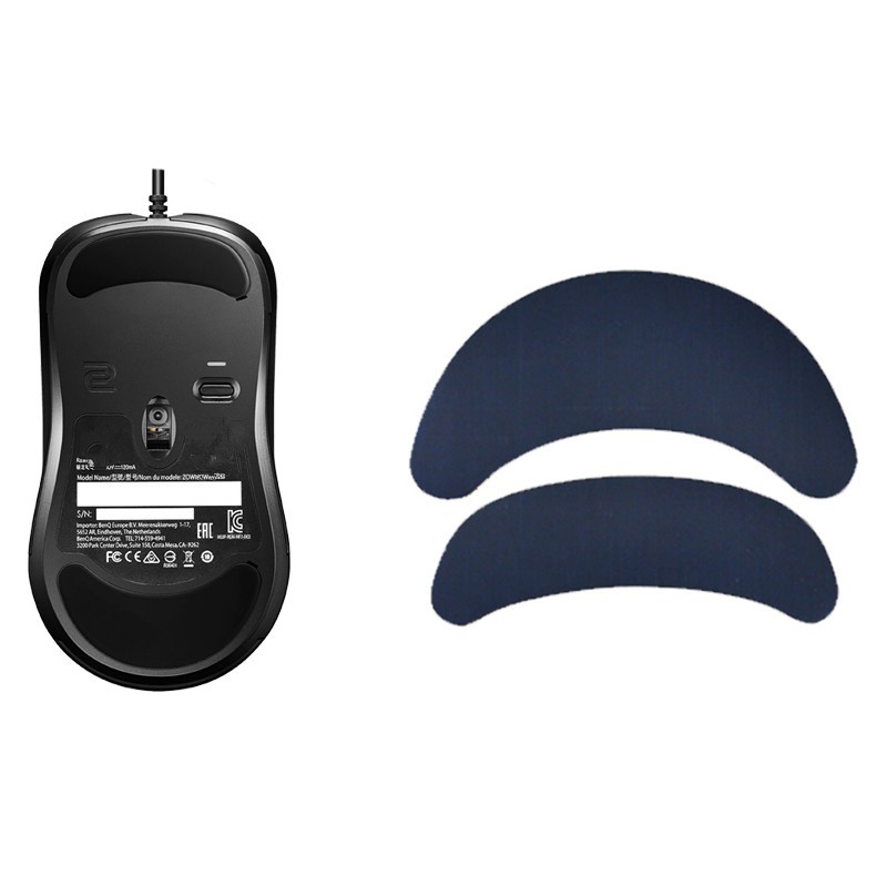 2 Sets 0.8mm Thickness Games Mouse Feet Sticker For Zowie AM/ZA11/ZA12/FK1/FK2 E