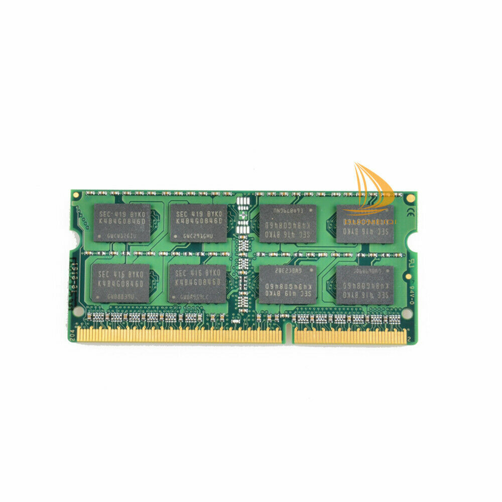 Samsung 8GB 2Rx8 PC3L-12800S-11-11-F3 DDR3 1600MHZ DDR3L RAM sodimm M471B1G73BHO