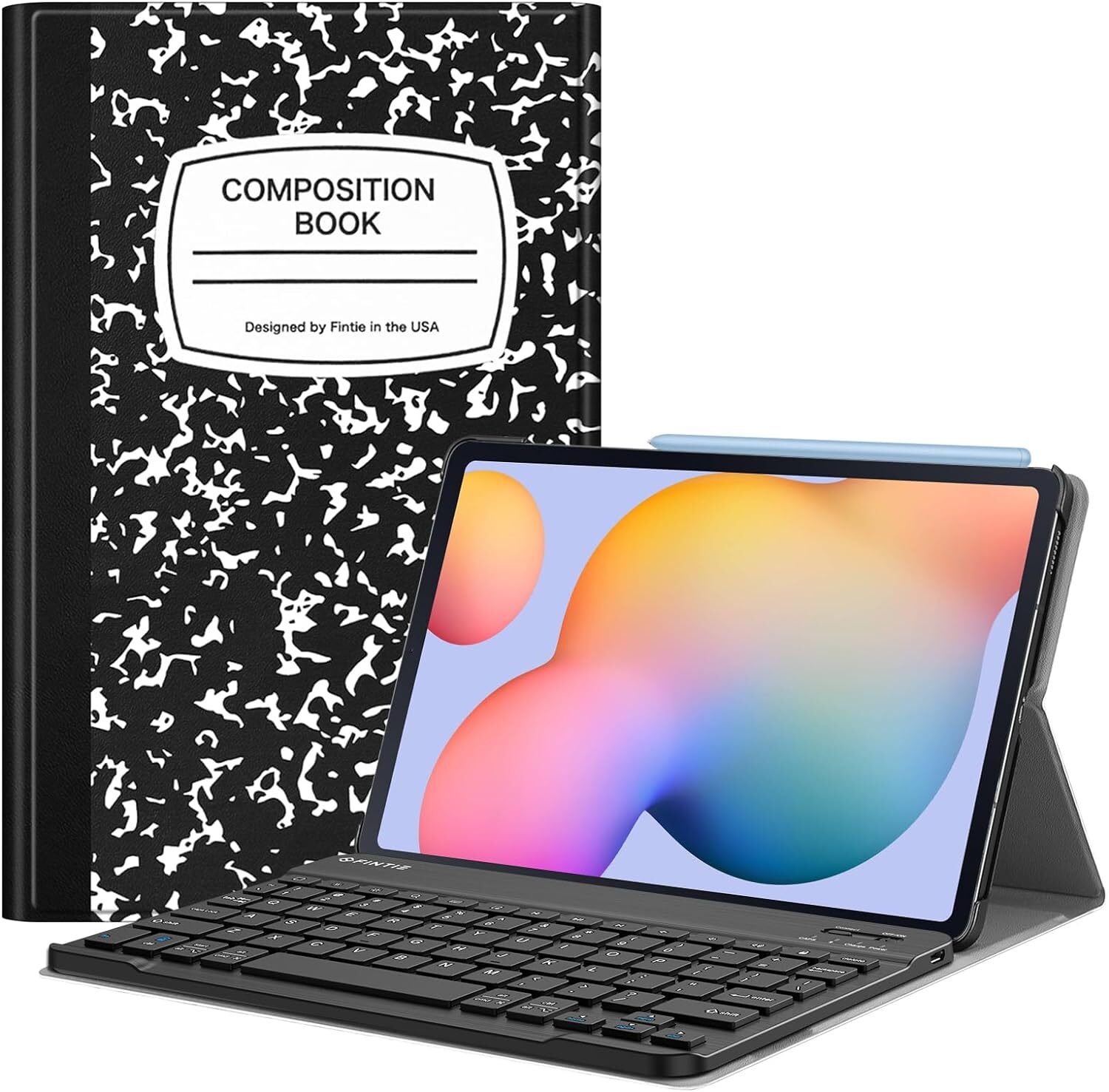 Keyboard Case for Samsung Galaxy Tab S6 Lite 10.4″ (2022/2020) Slim Stand Cover
