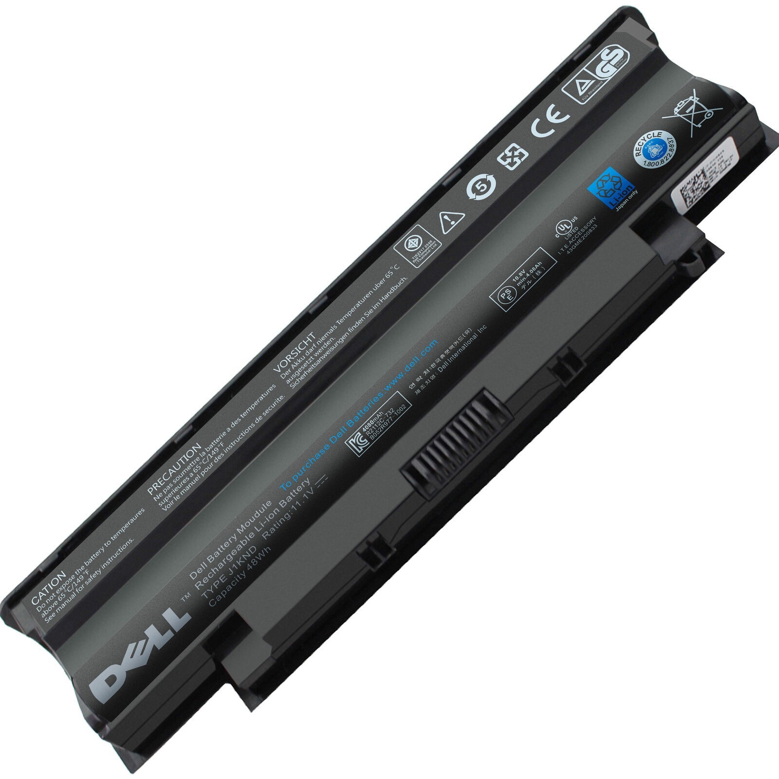 Genuine 48Wh J1KND Battery For Dell Inspiron 3420 3520 3521 N4010 N5010 N7010