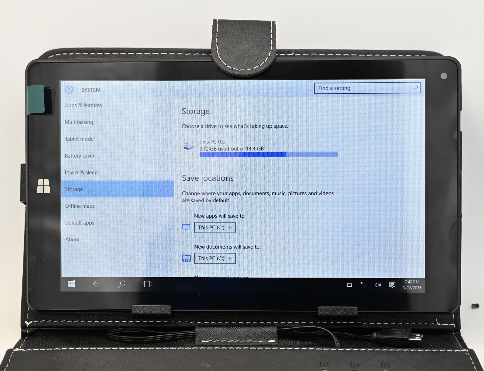 iCraig CMP801-BUN intel Atom Z3735G 1.33GHz 1GB RAM 16GB Memory Windows 10