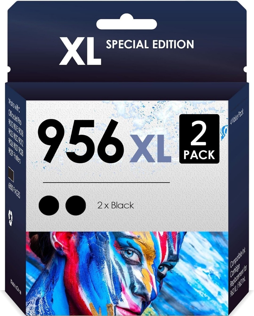 Compatible 952XL Ink Cartridge For HP Officejet Pro 8200 7720 7730 with New Chip