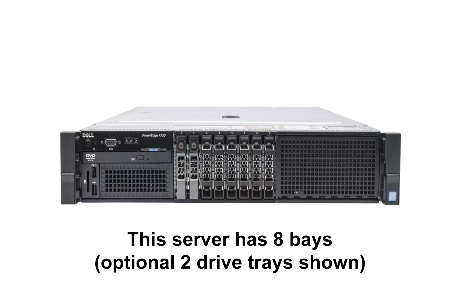 Dell PowerEdge R730 Server 2x E5-2699 V3 = 36 Cores H730 32GB RAM 2x 900GB SAS