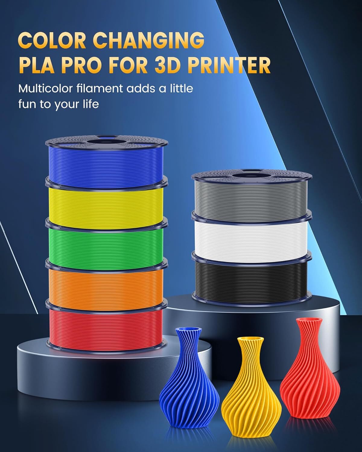【ADD 10, PAY 6】SUNLU PETG PLA+ PLA ABS SILK 3D Printer Filament 1.75mm 1KG Neat