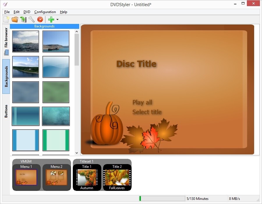 DVDStyler – DVD Creator & Authoring Software | CD DVD Burner Burning for Windows