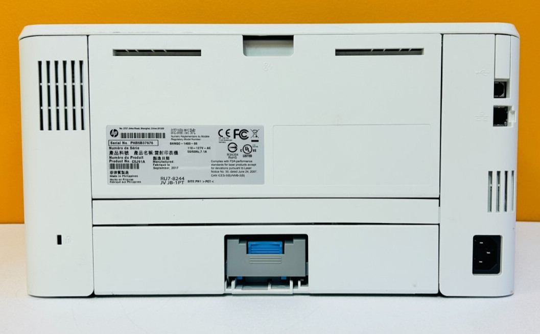 HP LaserJet Pro M402dne (C5J91A) (P/C 36,911) 1200 MHz, 256 MB, Printer. Tested!