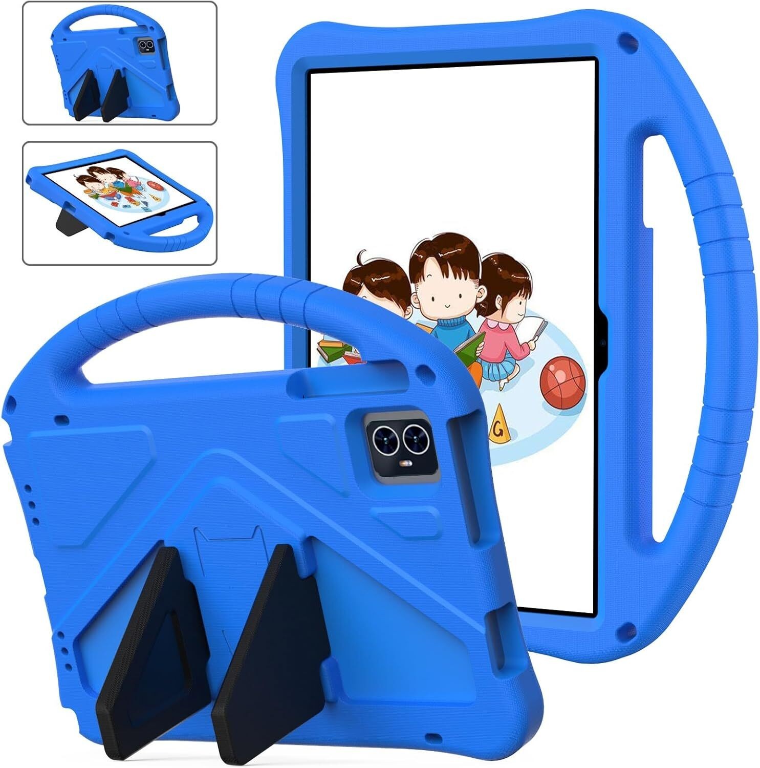 Shockproof Kids Case For Walmart Onn 10.1 Gen 4 2024 Tablet Rugged EVA Cover