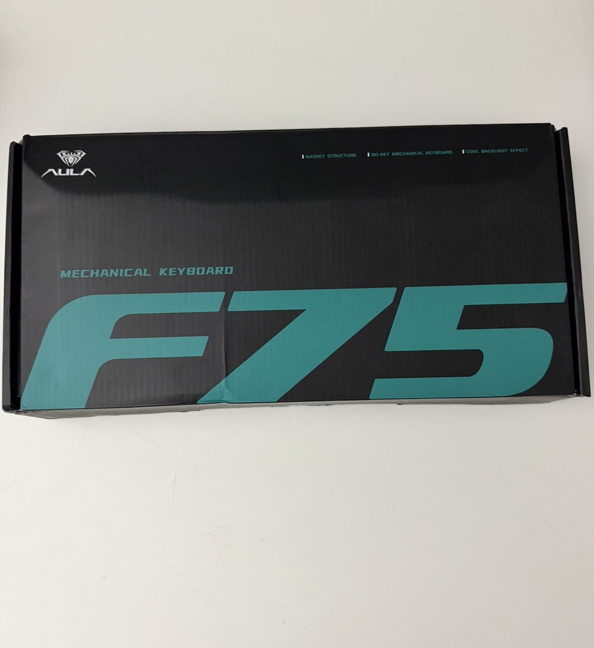 Aula F75 Wireless Mechanical Keyboard Blue+White+Dark Blue Gray Wood SwitchV3