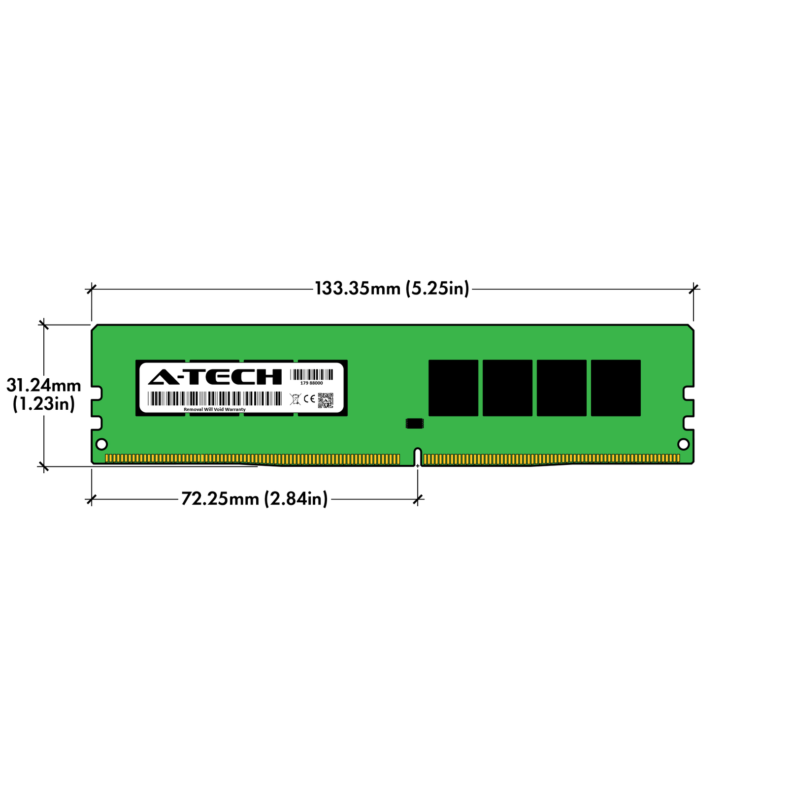 16GB DDR4 2Rx8 PC4-23400U DIMM Kingston XRMWRN-HYA Equivalent Desktop Memory RAM