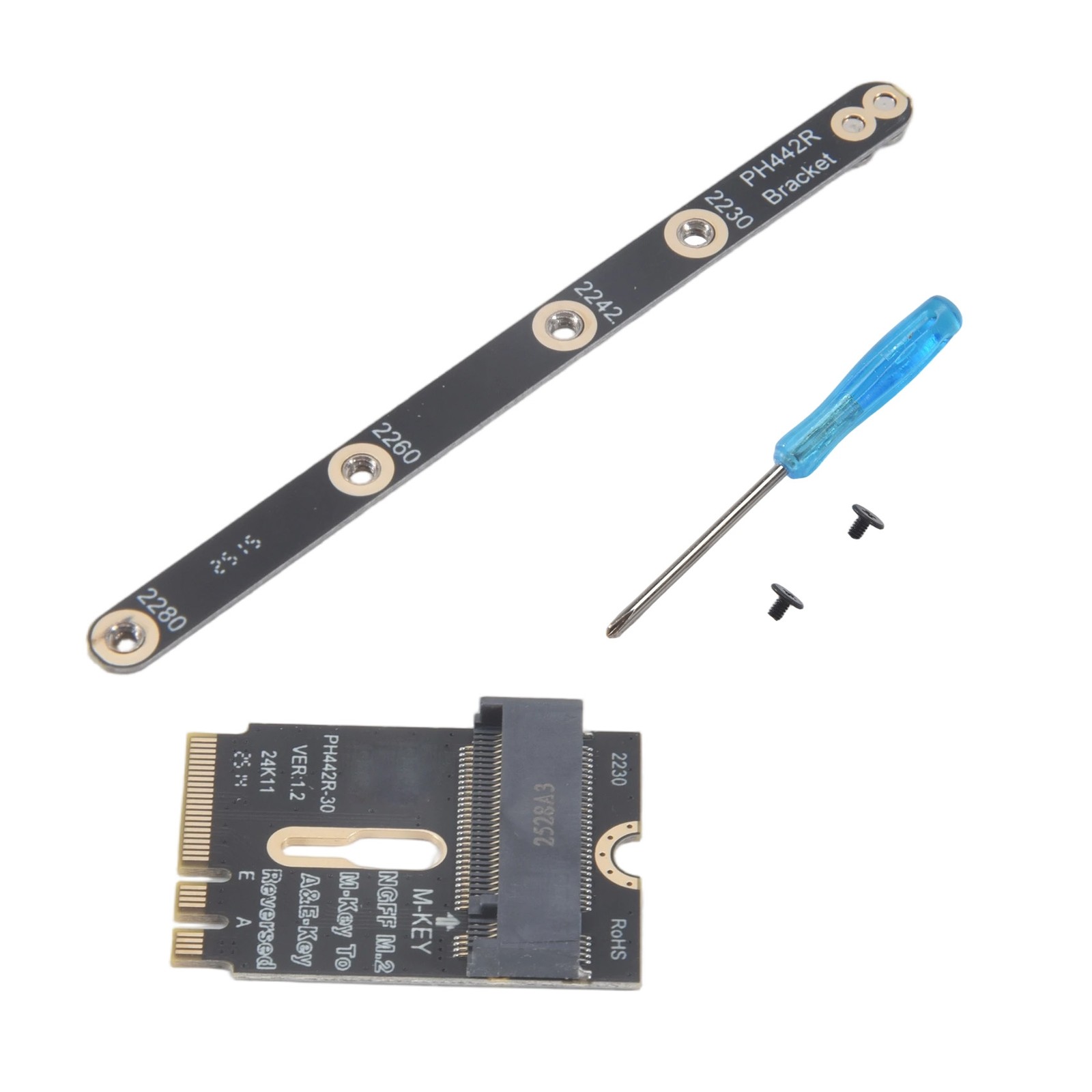 M.2 Wifi Adapter M.2 Wifi to Nvme SSD Adapter PCIe4.0 to M2 NGFF Key A+E8093