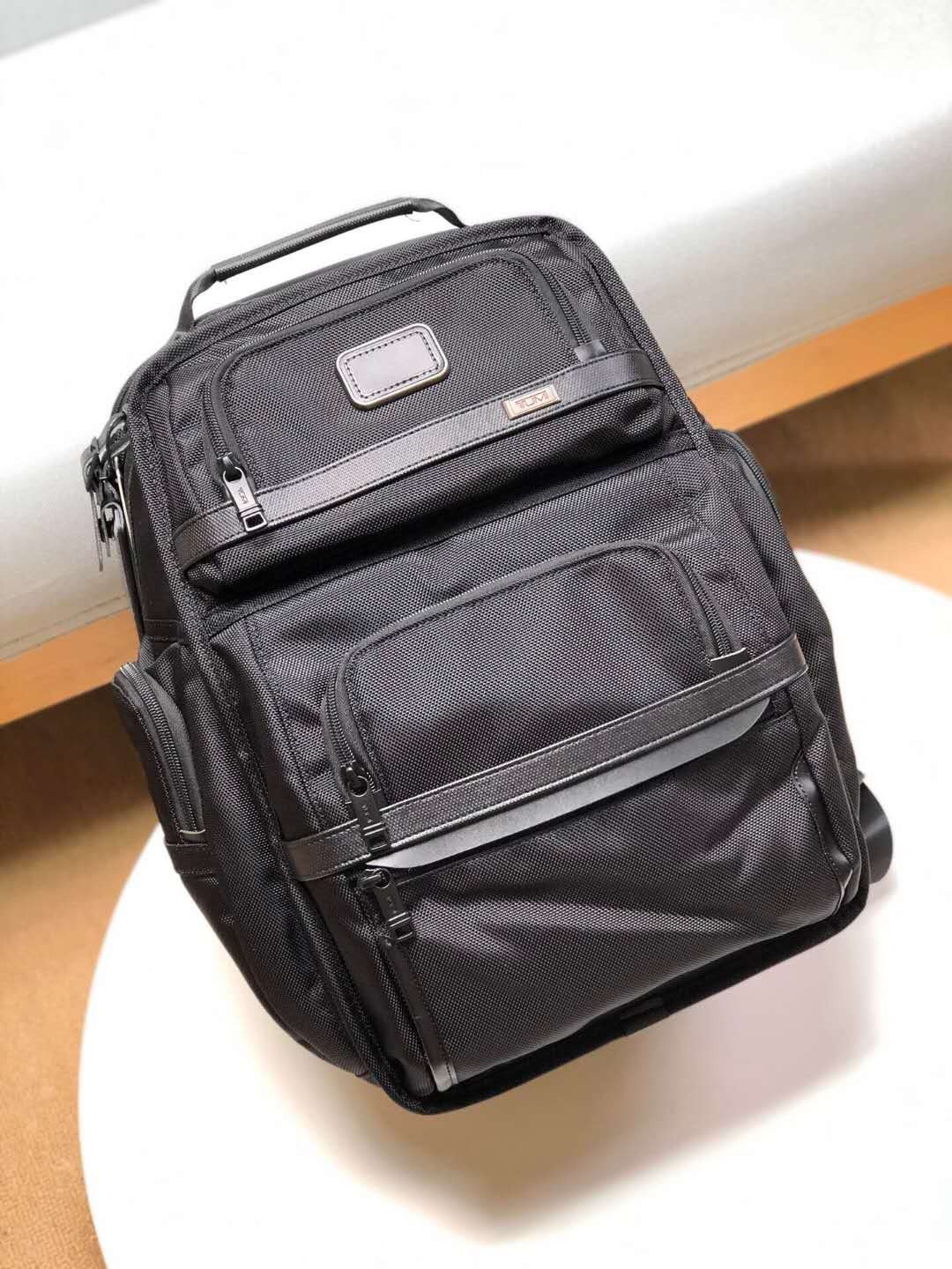 NEW TUMI ALPHA3 Brief Pack Backpack Business Ballistic Nylon Black 2603578D3