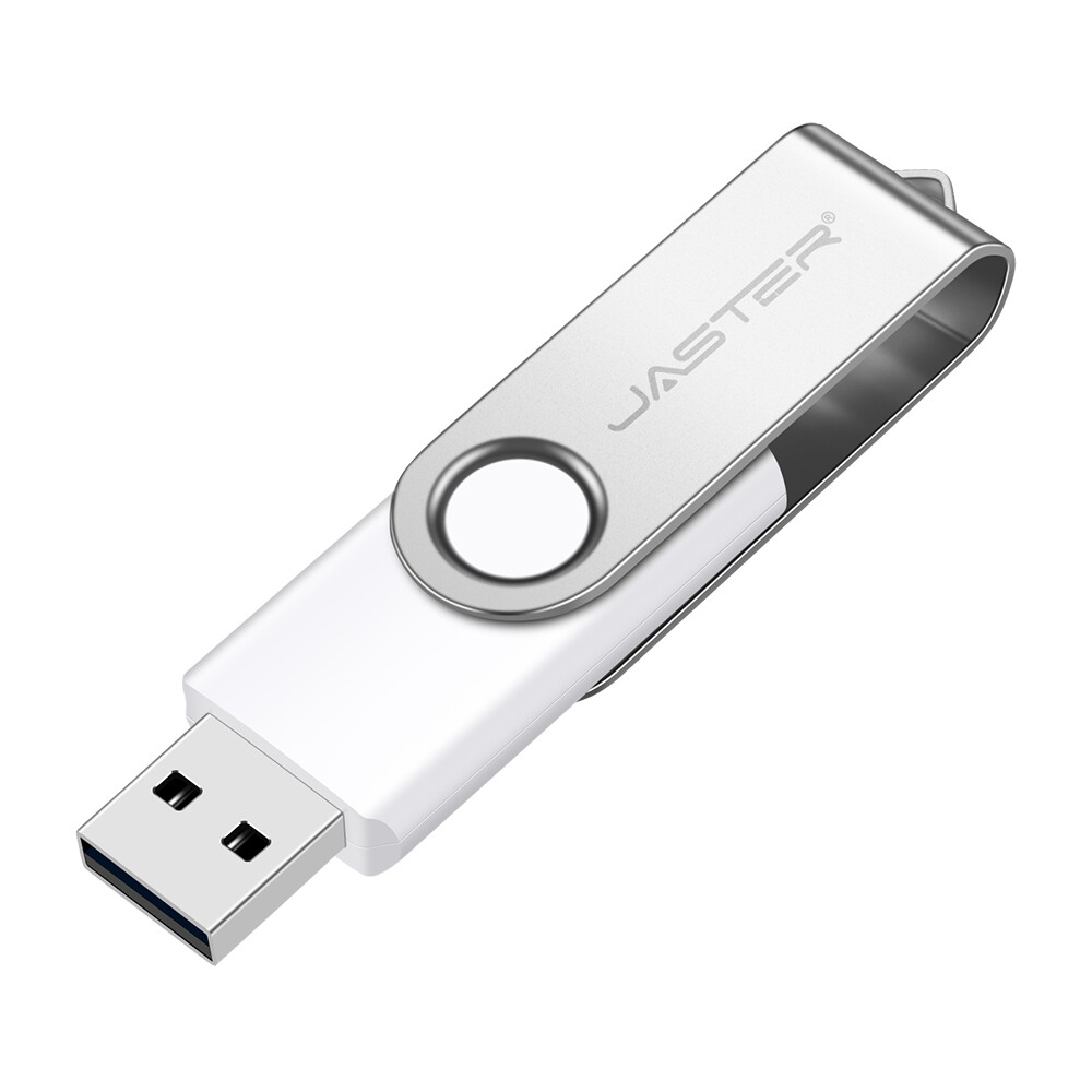 128GB USB2.0 Flash Drive Free Custom Logo Metal Case Real Capacity Memory Stick
