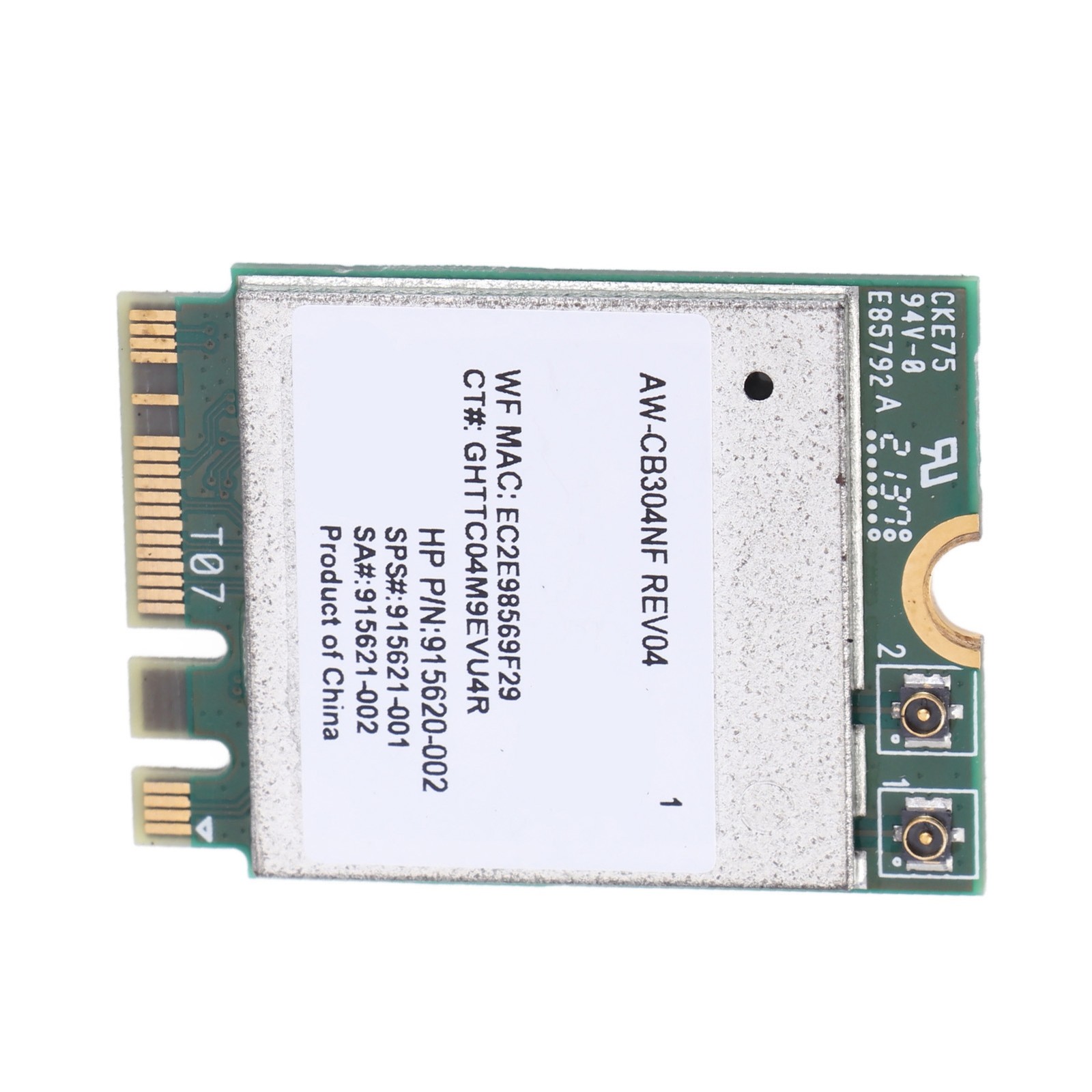 AW CB304NF RTL8821CE Network Card 433Mbps M.2 NGFF Network Card BT4.2 Netwo UFRD