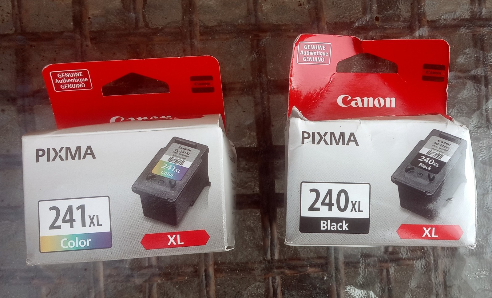 Canon PG-240XL Black / CL-241 Color Ink Cartridge Combo