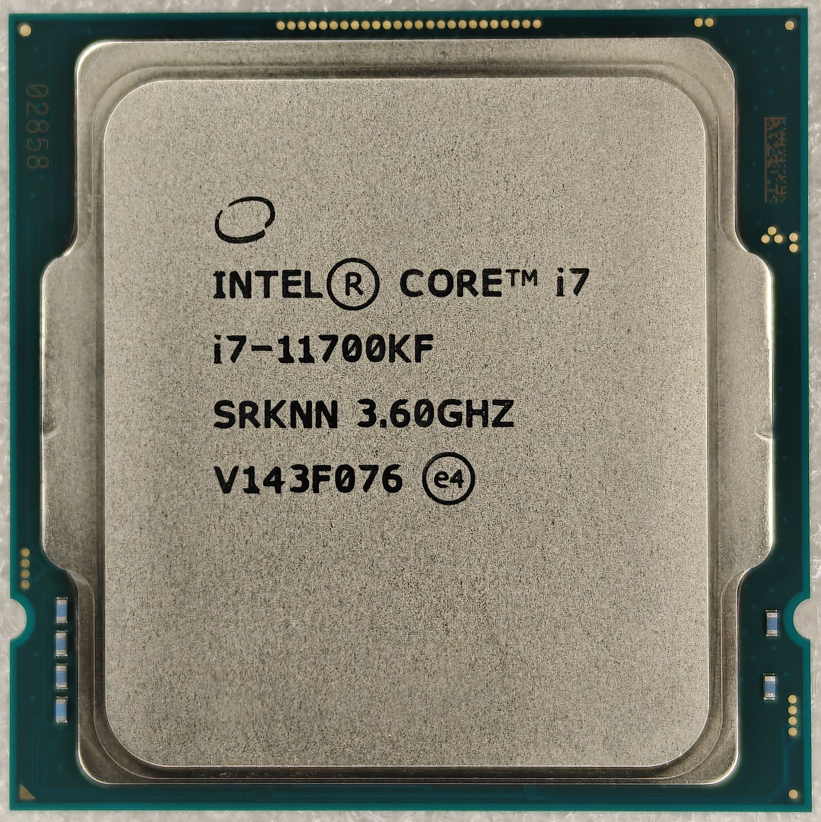 Intel Core i7-11700KF FCLGA1200 3.6 GHz 8C/16T 16MB 8GT/s 125W CPU Processor