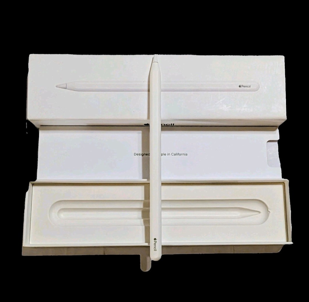 Apple Pencil 2nd Generation A2051 MU8F2AM/A Original Box & Paperwork 2022 Nice!