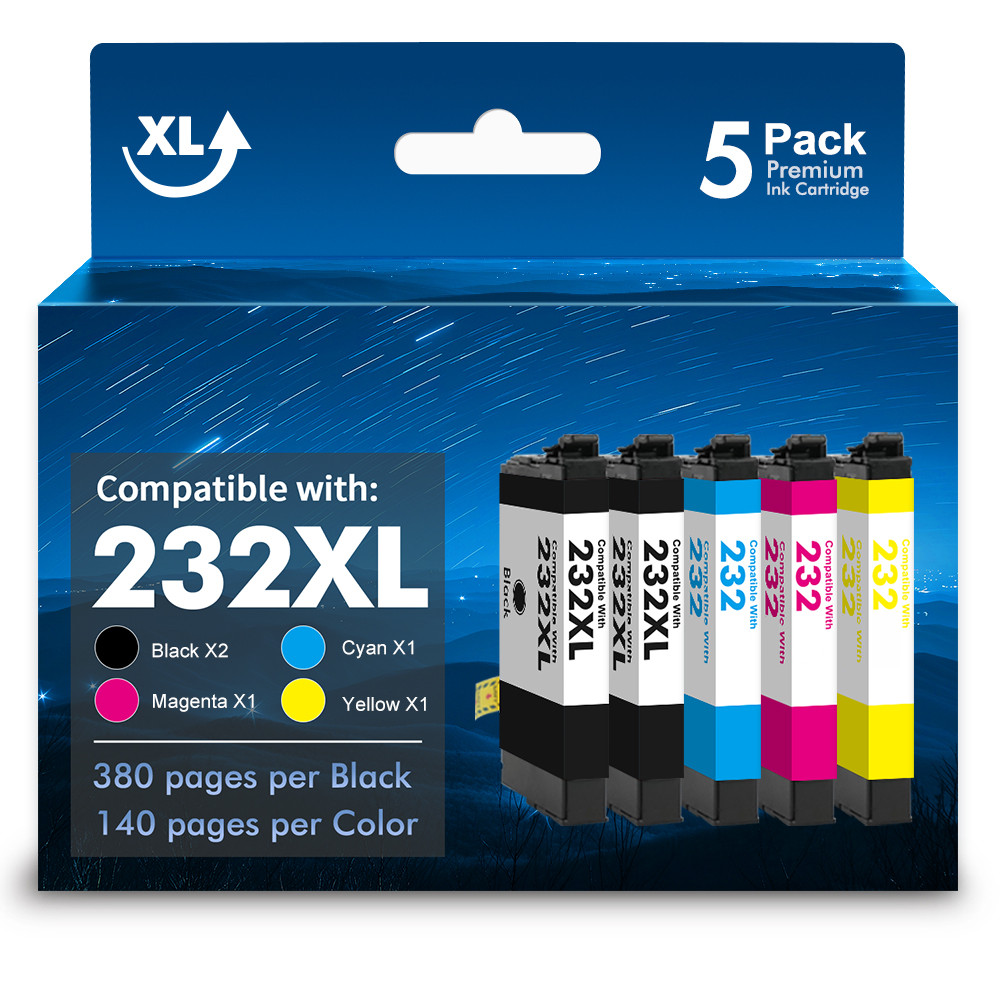 232XL Ink Cartridge compatible with Epson 232 XL WF-2950 WF-2930 XP-4205 XP-4200
