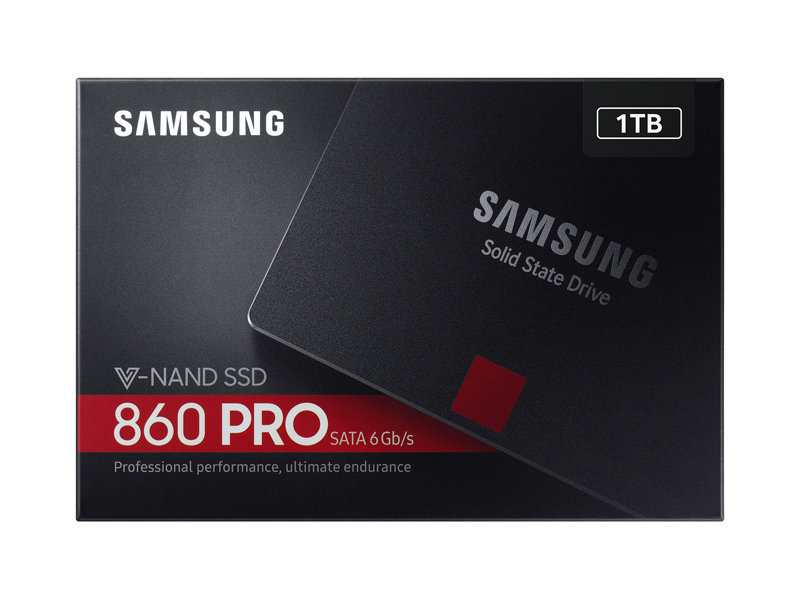 SAMSUNG 860 Pro 2.5″ 1TB SATA III 3D NAND Solid State Drive SSD MZ-76P1T0BW