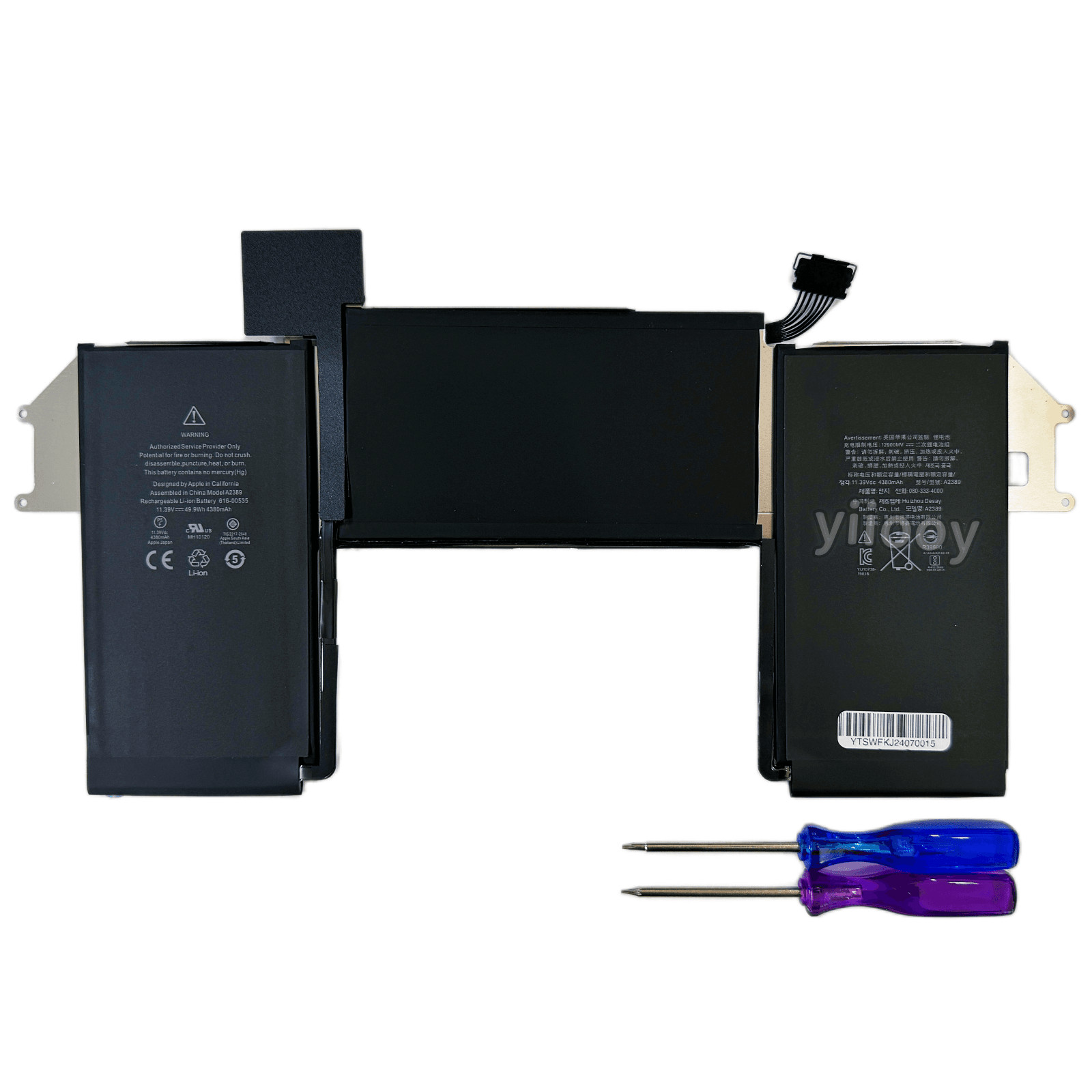Genuine A2389 Battery for Apple MacBook Air 13″ A2337 Air M1 Entry 2020 EMC 3598