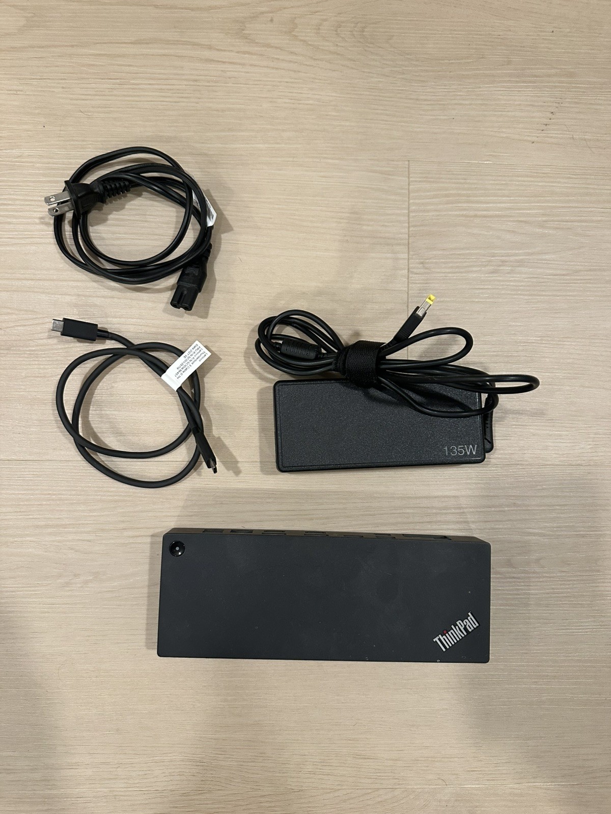 40AN0135US Lenovo ThinkPad Thunderbolt 3 Dock Gen 2 Dual 4K 135W HDMI DP USB-C