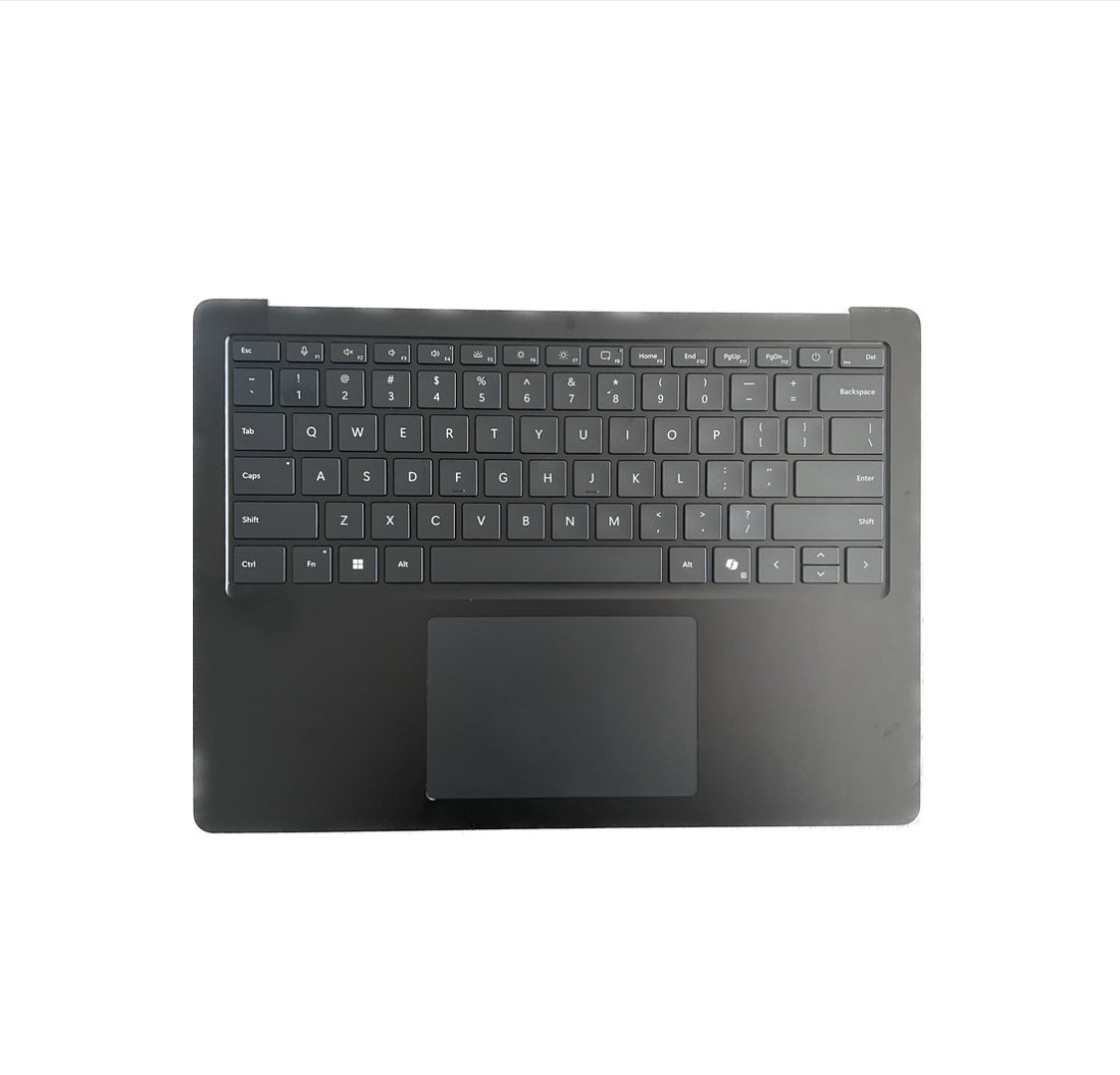 For Microsoft Surface 3 4 13.5″ 1951 Palmrest Backlit Keyboard Touchpad Black US