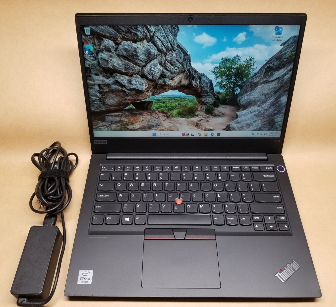 Lenovo ThinkPad E14 LAPTOP 14″ FHD, i5-10210U 1.6GHz, 8GB RAM, 256GB SSD, WIN 11