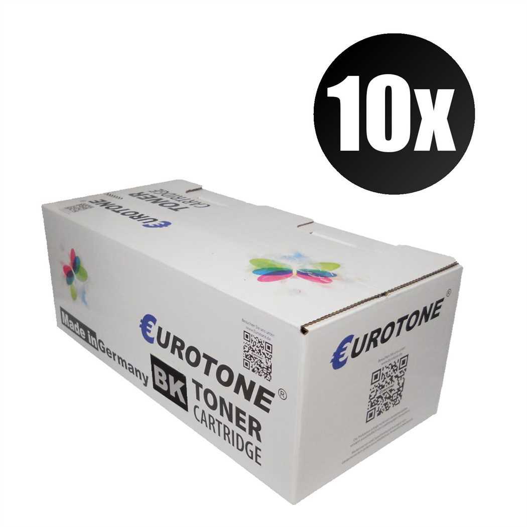 10X Eurotone ECO Cartridge Compatible With Brother TN-1050 TN1050