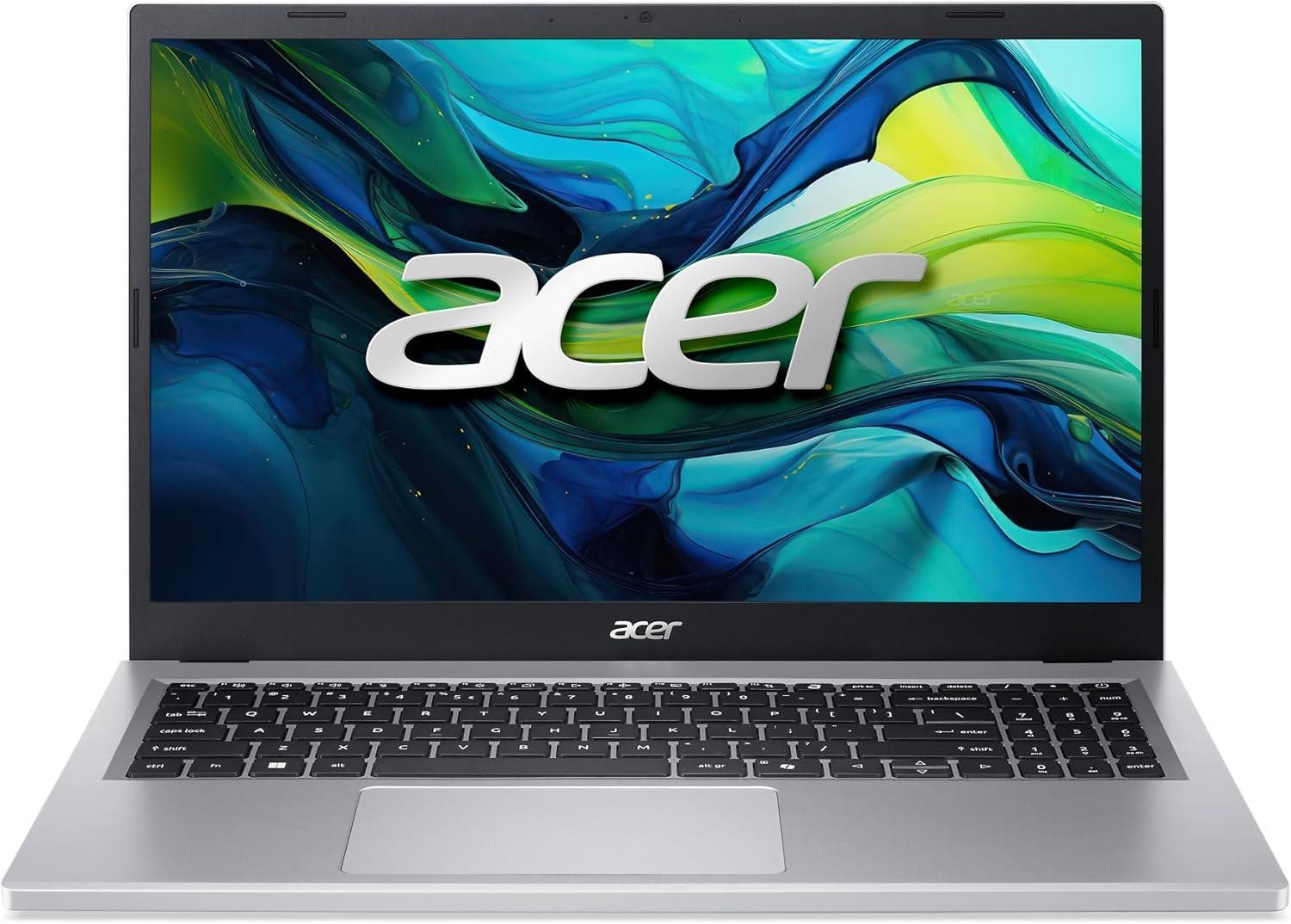 Acer Aspire Go 15.6″ AI Laptop Ryzen 3 7320U 8GB RAM 128GB SSD Radeon GPU Refurb
