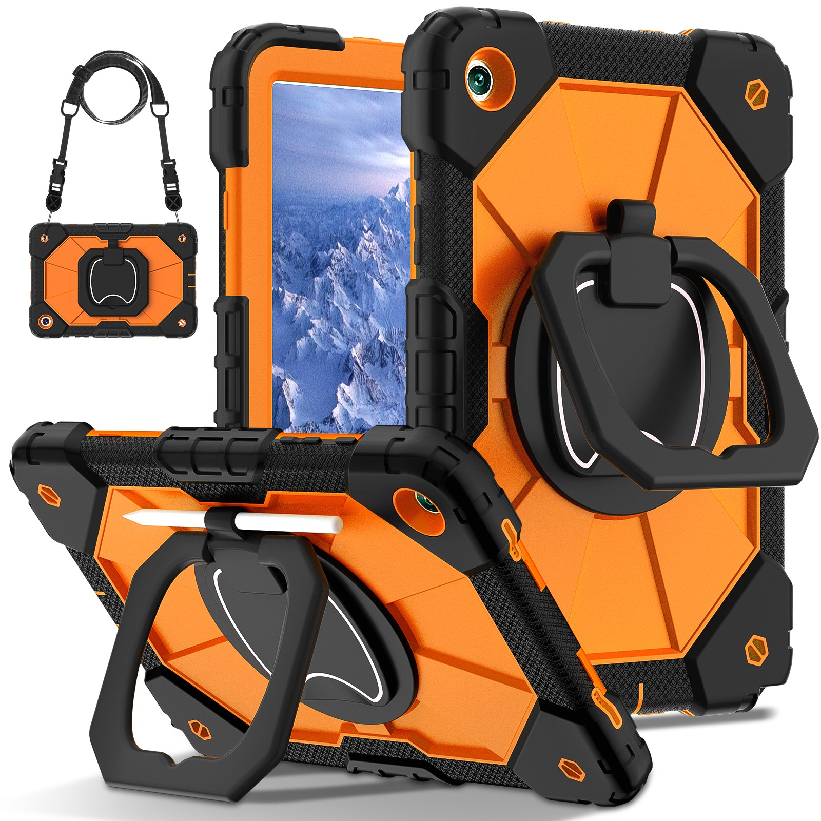 For Samsung Galaxy Tab A11Plus 2025/ A11 2025 With Stand Shockproof Rugged Case