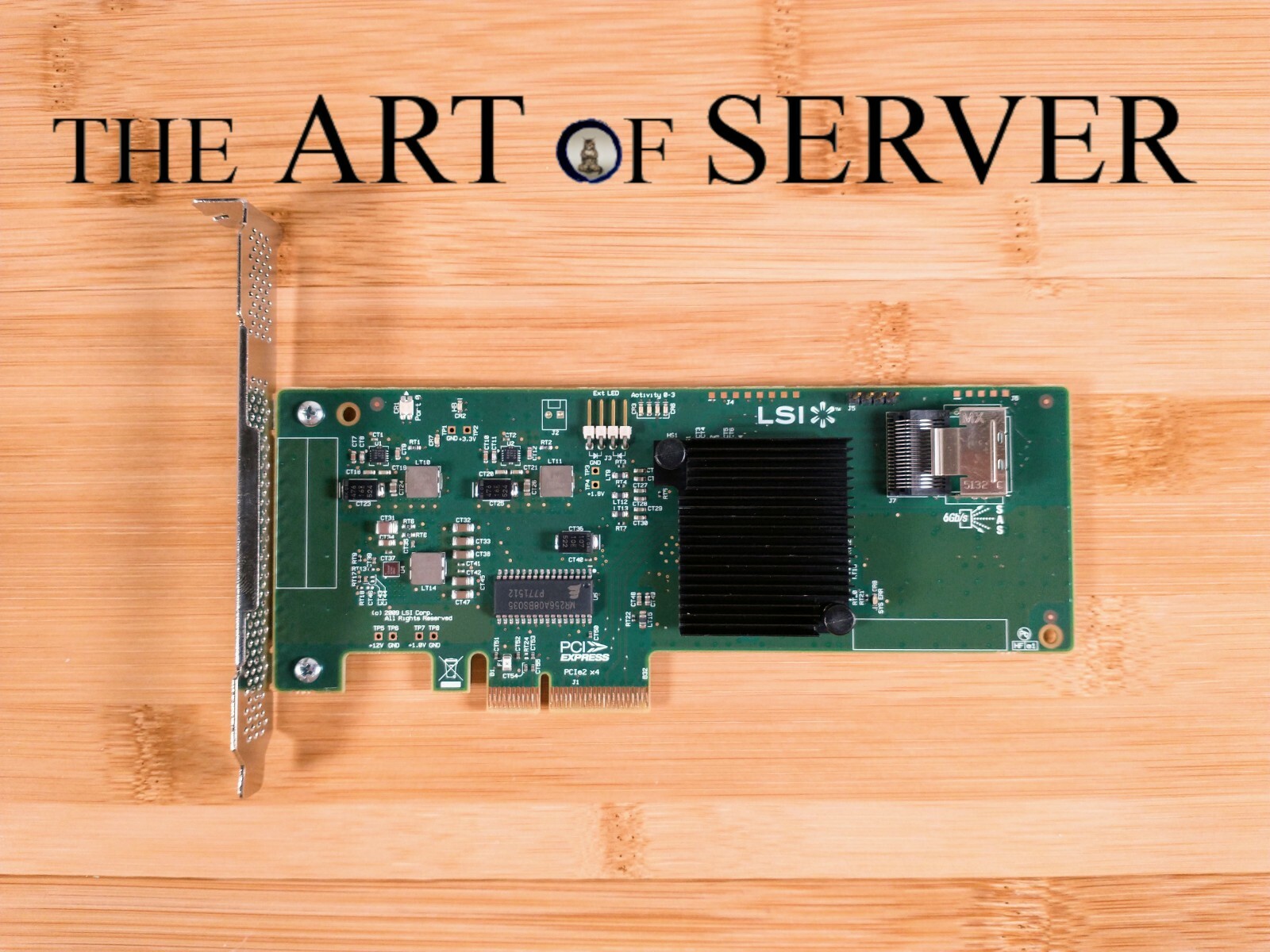 LSI 9211-4i SAS-2 6Gbps HBA PCIe x4 P20 IT Mode for ZFS TrueNAS unRAID