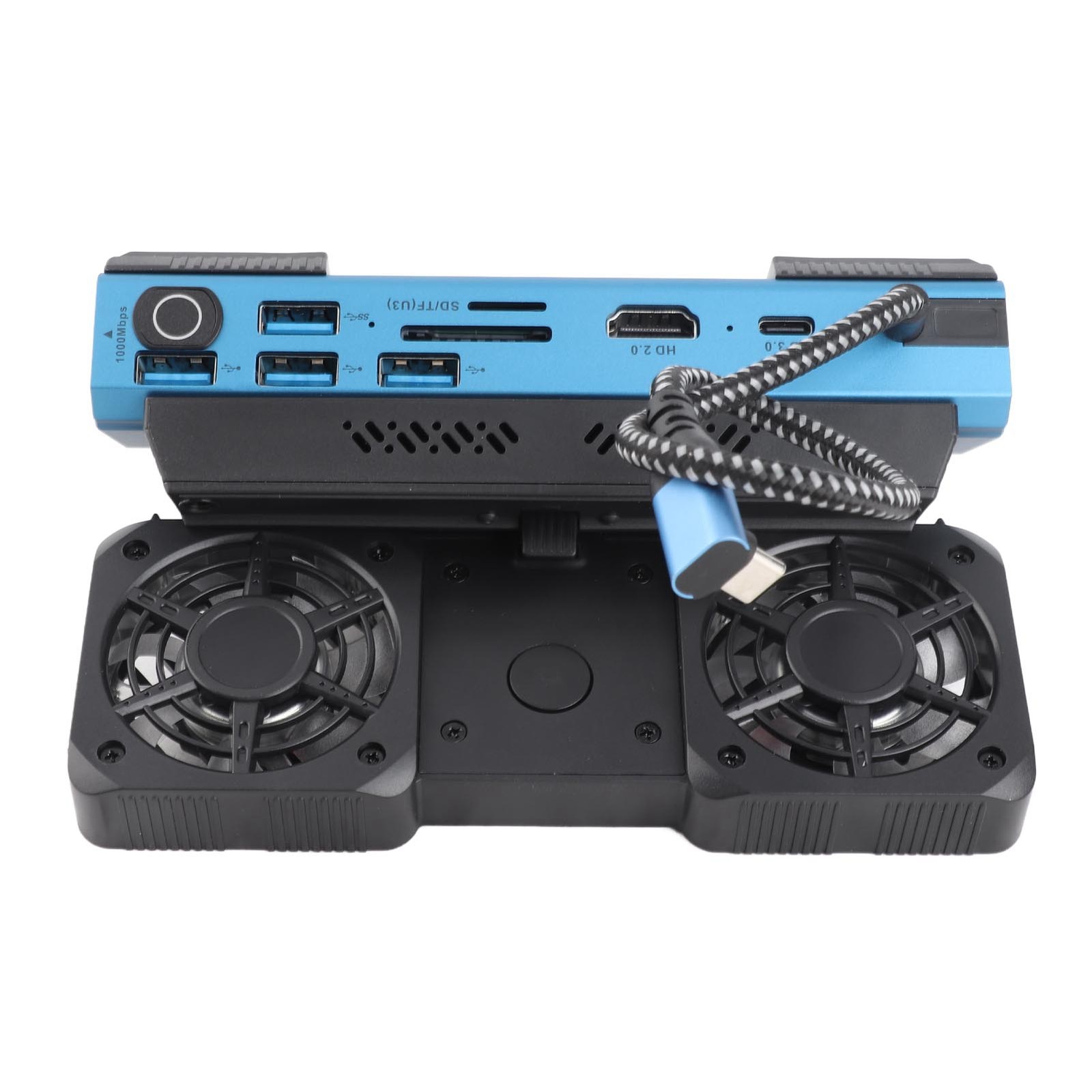 9 In 1 Docking Station For RGB USB C HD Multimedia Interface 4K QGHW