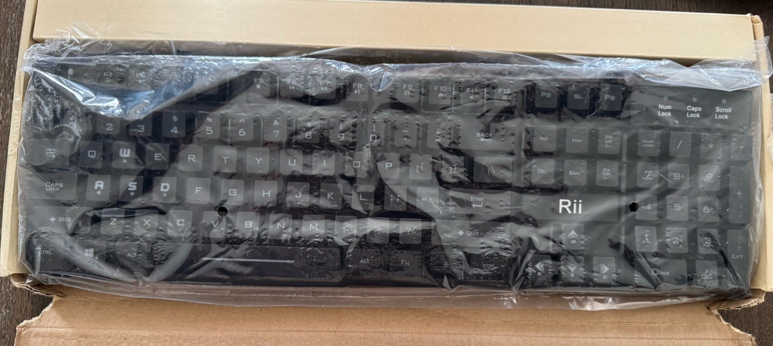 Real Internet Idea Mixed Color Led Backlit Multimedia Gaming Keyboard