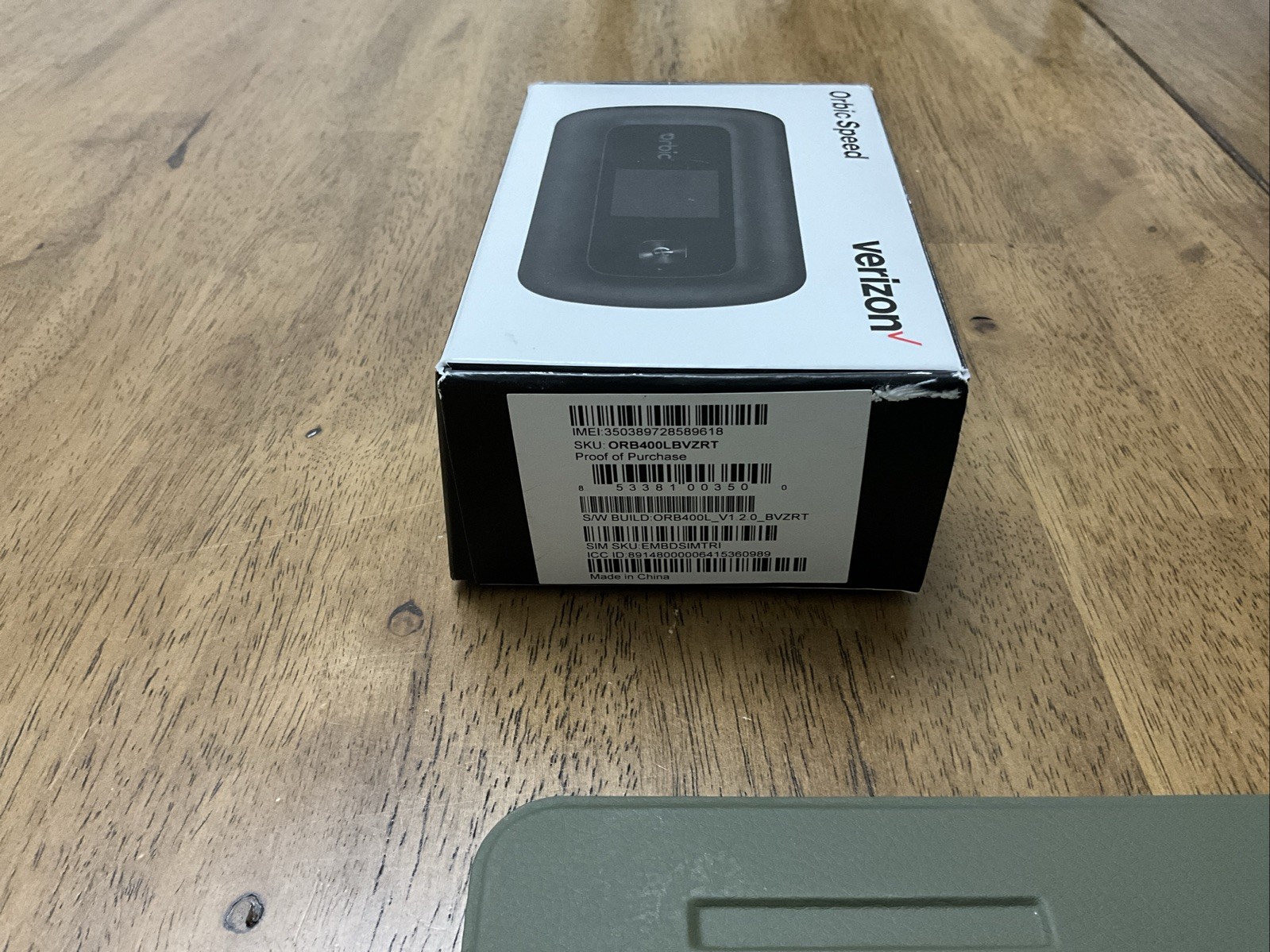 Verizon Orbic ORB400LBVZRT Wi-Fi Hotspot LTE / 4G Modem – Opened to Test – New