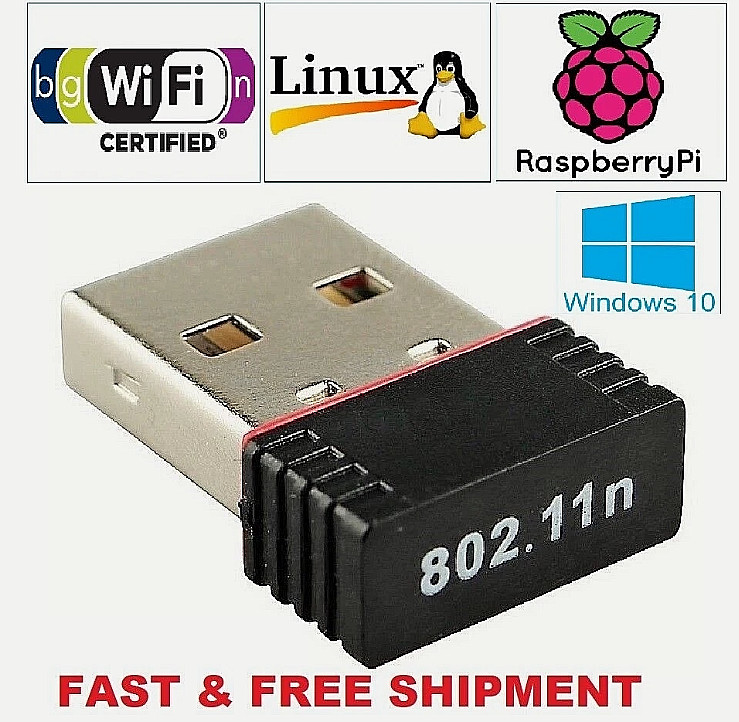 New Realtek Mini USB Wireless 802.11B/G/N LAN Card WiFi Network Adapter RTL8188