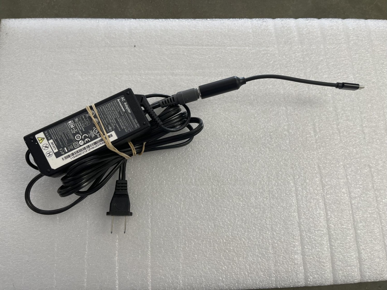 Genuine OEM Lenovo 65W USB-C Adapter Charger ThinkPad X1 Carbon Yoga ADLX65YLC3A