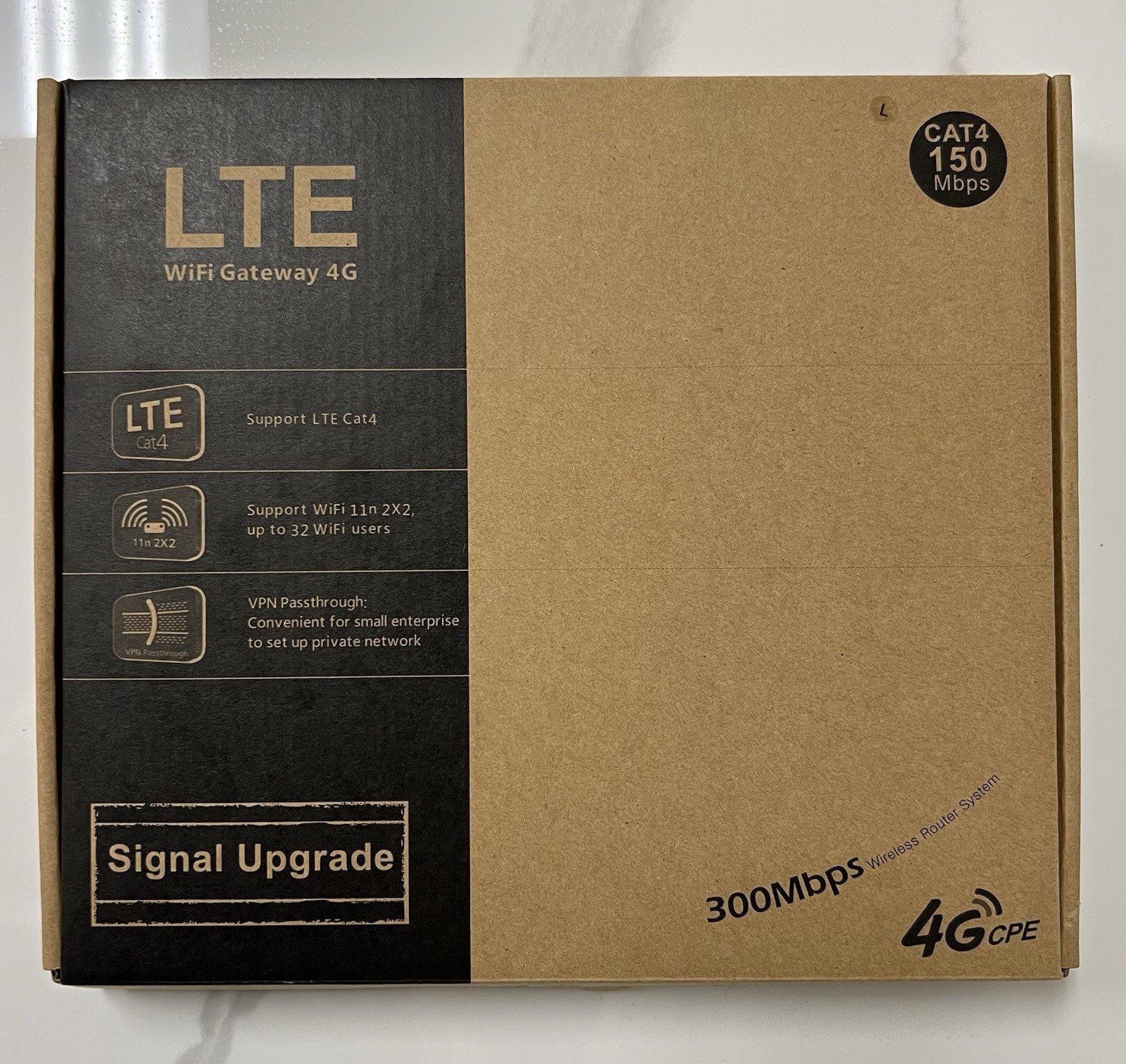 4G Router 300Mbps 4G Router Wireless Modem External Antenna with Sim Card Slot