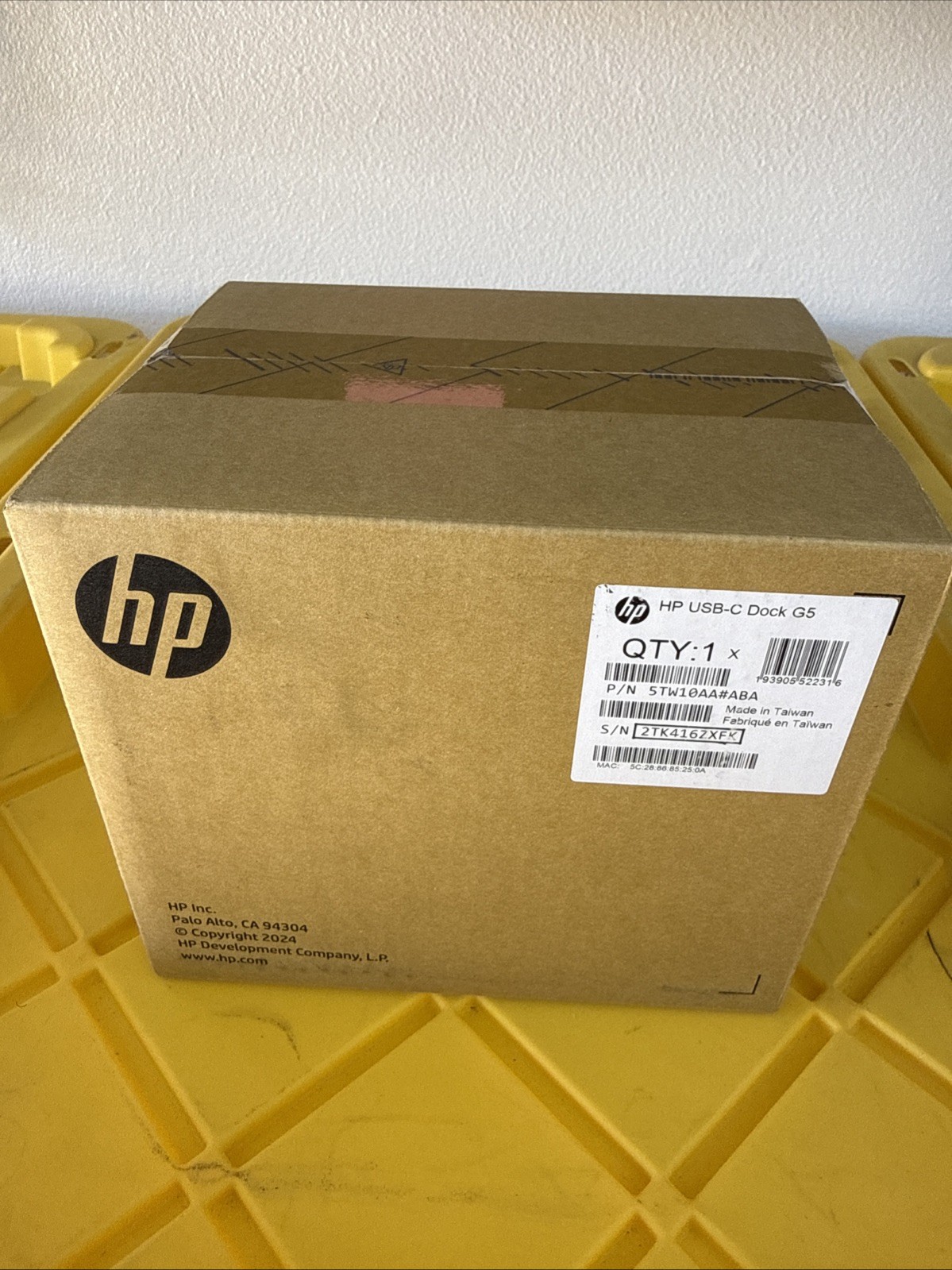 HP USB-C G5 Universal Docking Station HDMI DisplayPort 5YH26AV#ABA NEW
