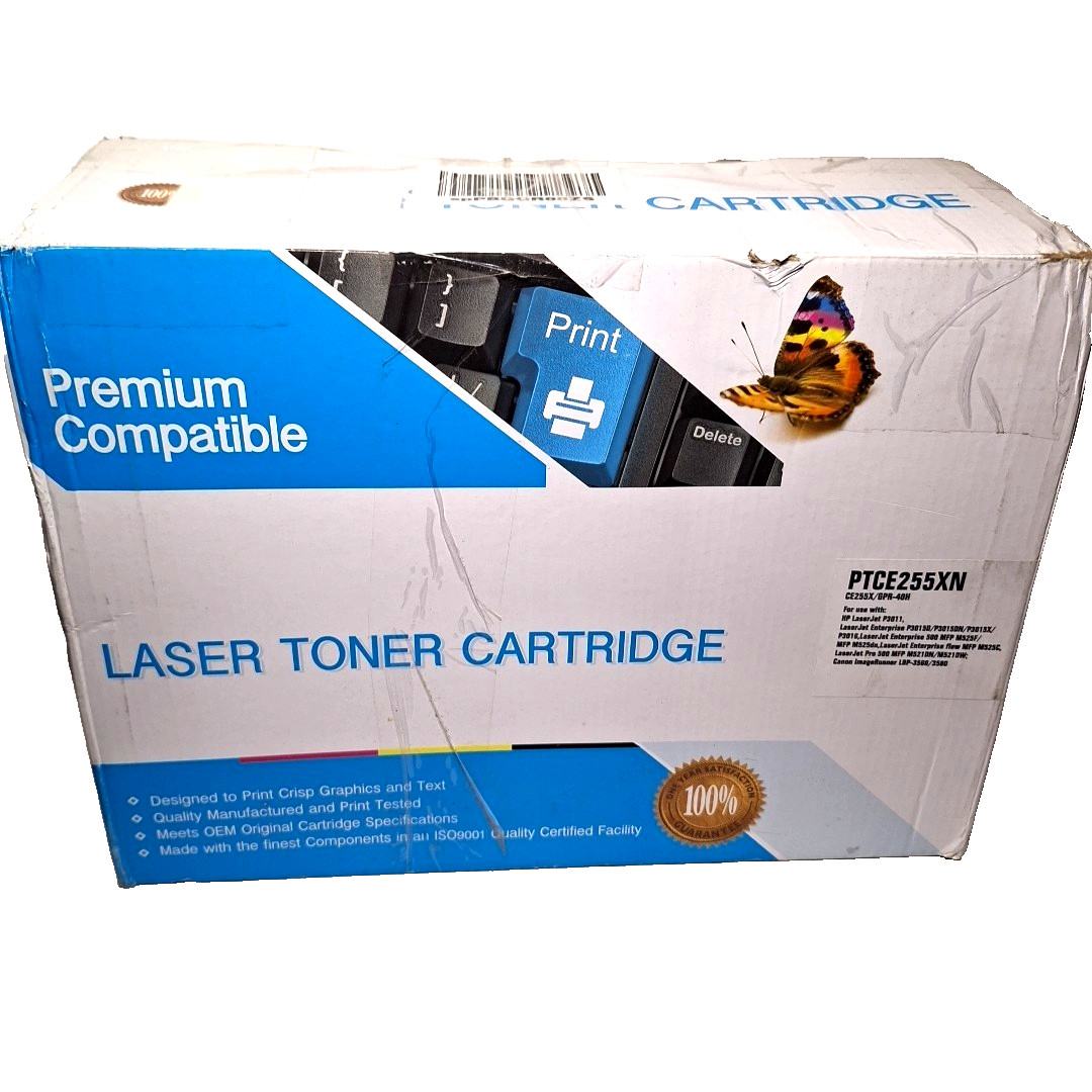 Premium Compatible PTCE255XN Toner Cartridge For HP Laserjet P3011 P3015 Pro 500