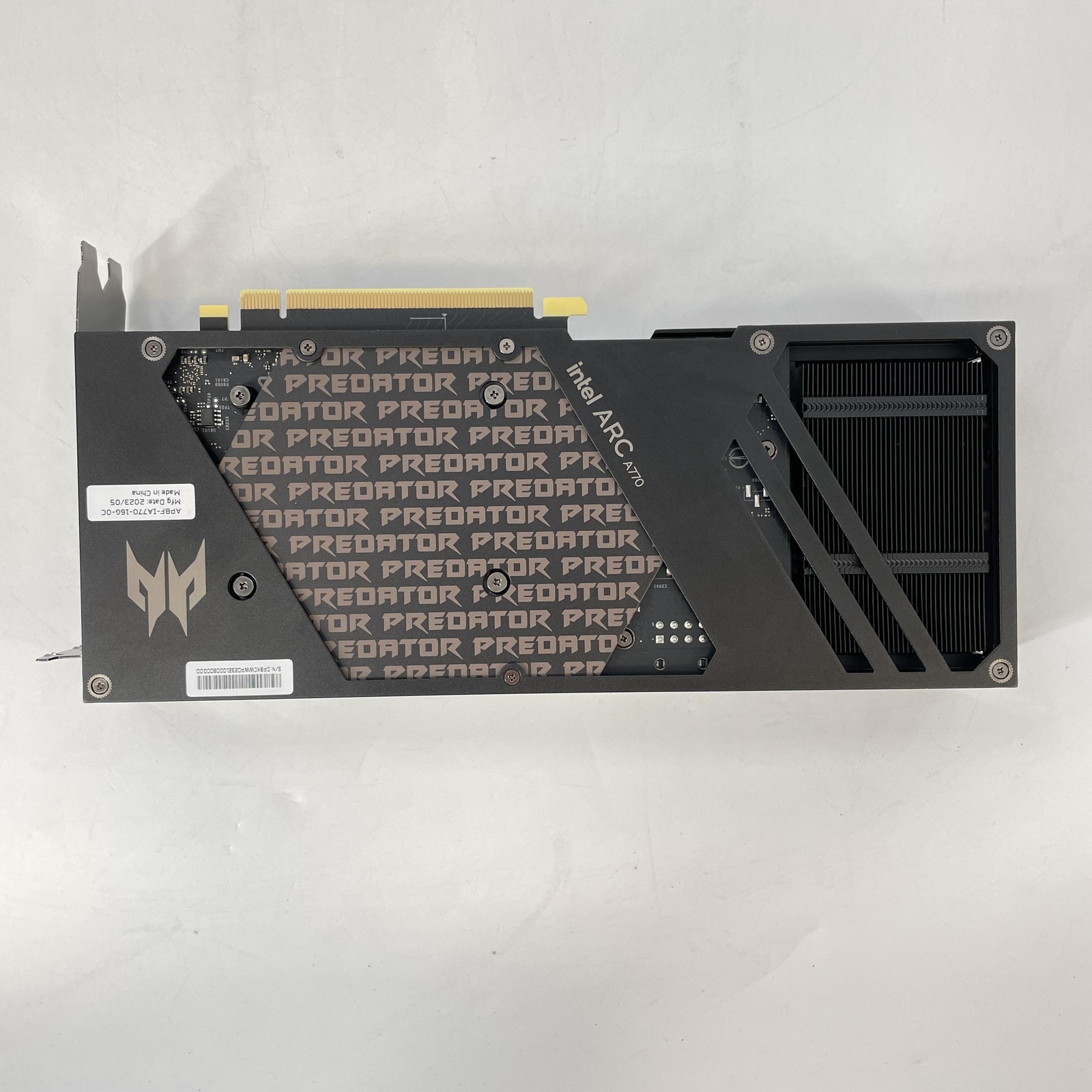 Intel Acer Predator BiFrost OC Arc A770 16GB – Graphics Card – Very Good