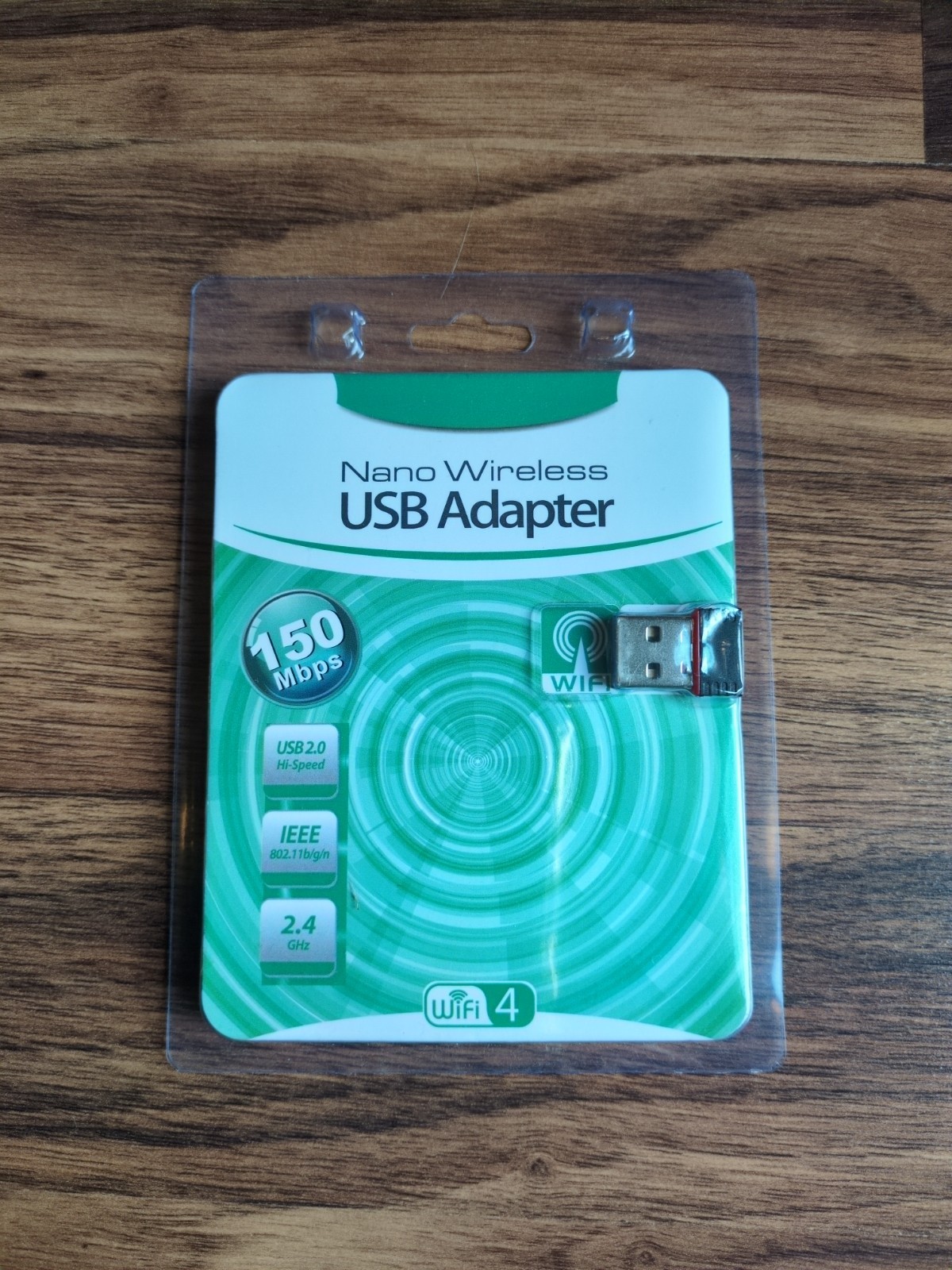 WiFi 4 USB Nano Wireless Network Dongle Adapter Mac Win Linux 150Mbps Plug Play