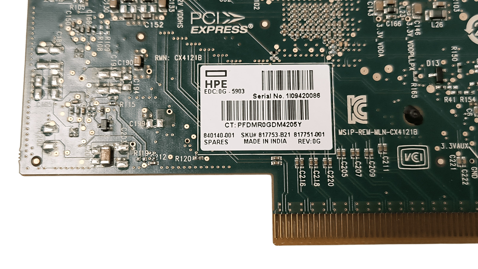 HPE 640SFP28 Dual Port 10/25Gb Network Adapter 817751-001 840140-001 Half Height