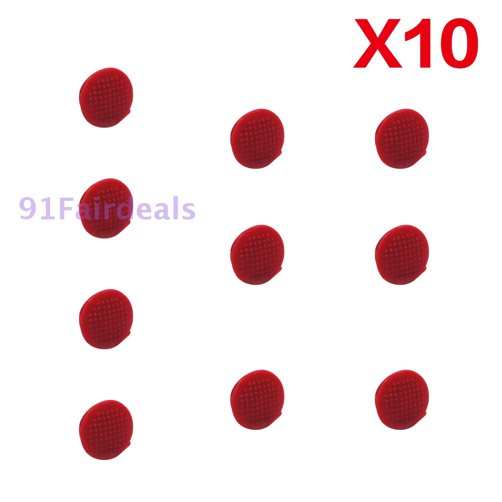10pcs Trackpoint Cap Mouse Pointer for Lenovo T460s T470s E480 E580 T490 T14 Red