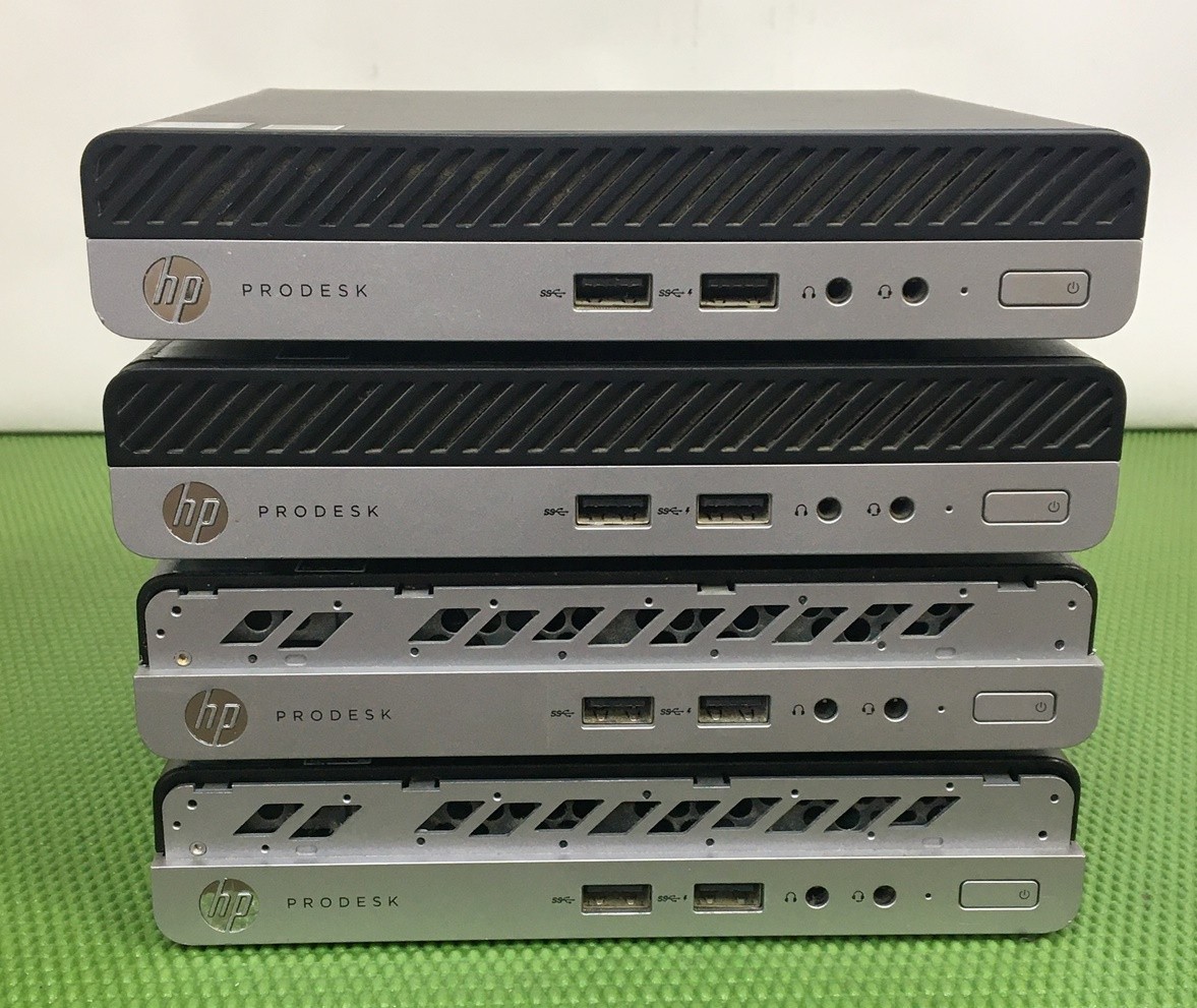 (Lot of 4) HP ProDesk 400 G4 Mini | i5-8500T | 8GB | – no OS/SSD