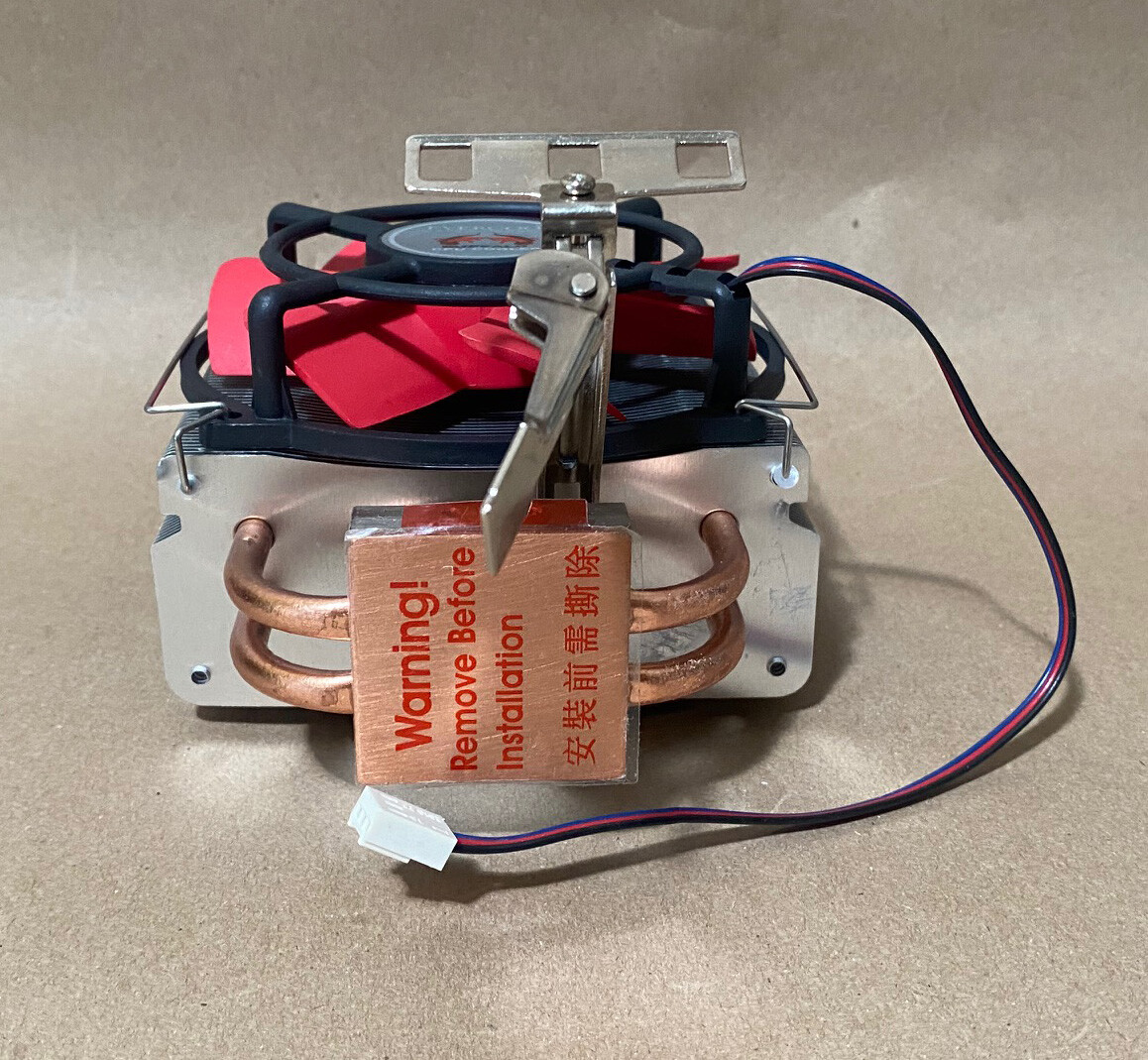 Evercool Buffalo Copper Base Dual HeatPipe AMD 754/939/940 AM2 AM3 CPU Cooler