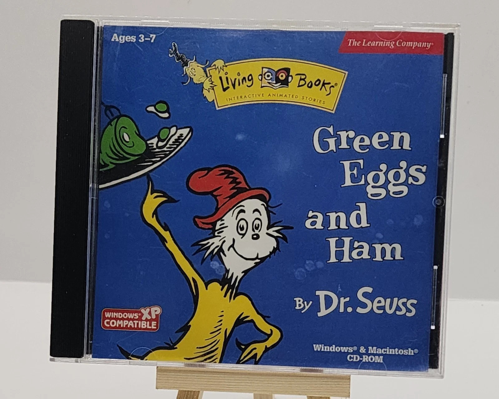 Dr. Seuss Green Eggs and Ham PC Mac CD-ROM Living Books Learning Company