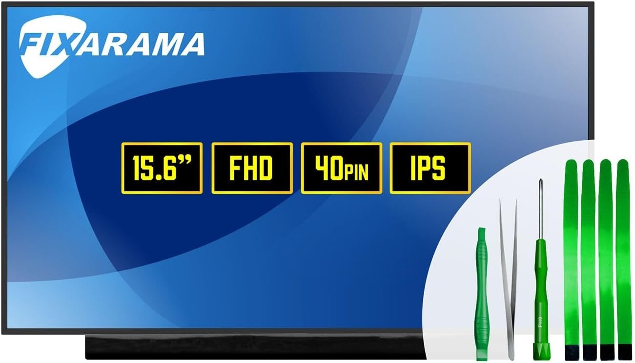 CMO N156HCN-EBA REV.C6 Touch FHD 40pin IPS LCD Screen + Tools GRADE A+ FIXARAMA